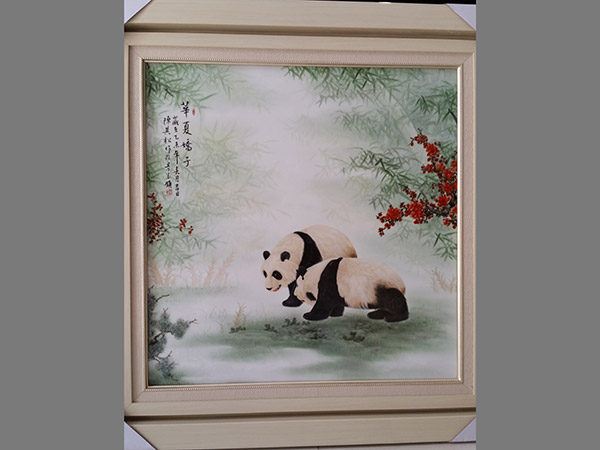 瓷画作品