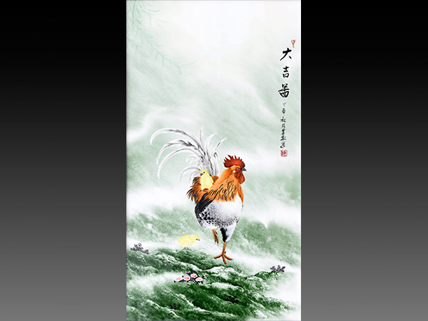 瓷画作品