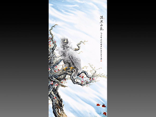 瓷画作品
