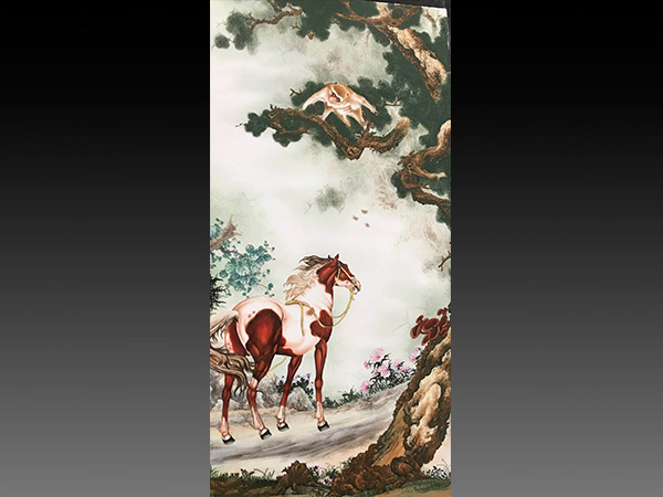 瓷画作品