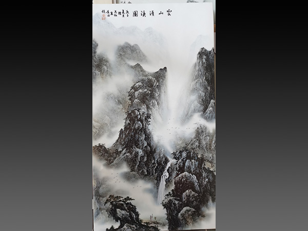 瓷画作品