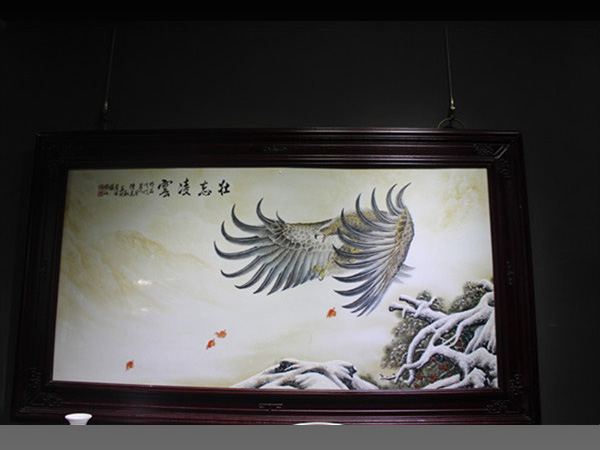 瓷画作品