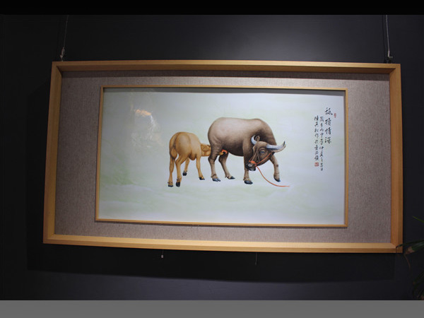 瓷画作品