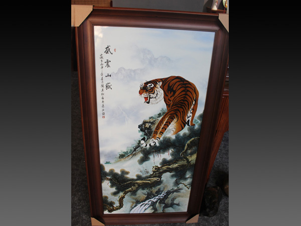 瓷画作品