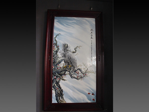 瓷画作品
