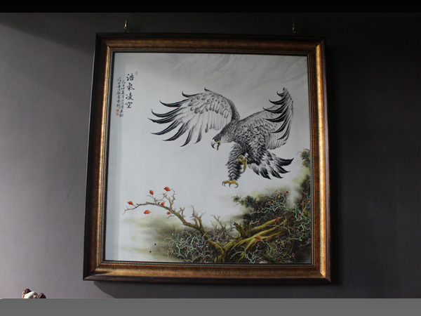 瓷画作品