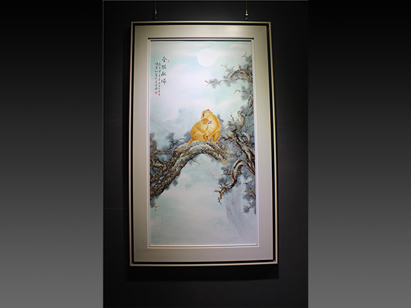 瓷画作品 