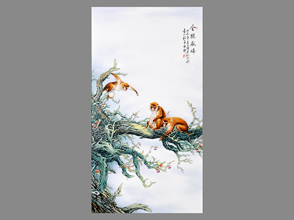 金猴献瑞